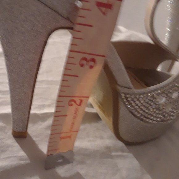 High Heel Rhinestone Shoes - Picture 7 of 8